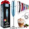 thumbnail image 1 of Espumador de leche Zulay Kitchen Milk Boss Electric Ice Blue, 1 of 8