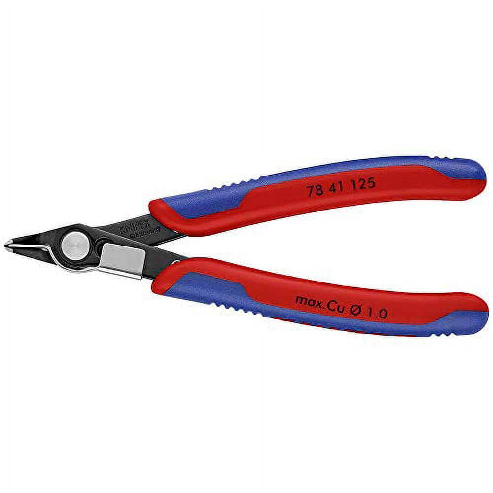 knipex 78-41-125 5" electronic super knips narrow head w/ lead catcher - multigrip