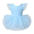 thumbnail image 2 of Afdoent Girls Dresses Elegant Ballet Practice Dress For Girls Bow Tutu Leotard Dance Performance Recital Outfit 5-6 Years, 2 of 9