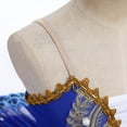 thumbnail image 6 of Ibtom Castle Girls Ballet Leotards, Hard Organdy, Dancewear, Royal Blue, Sizes 13-14 Years, 6 of 8
