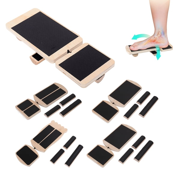 Virenlux Ankle Foot Strengthener Exerciser Balance Board for Sprained Recovery Stability Training Single Leg Single Leg Physical Stretcher Equipment for Sprains Plantar Fasciitis