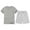 Grey, variant on HNMKIU Girls Pant Sets Summer Children Kid Boys Girls Soft Short Sleeve T Shirt Top Blouse And Shorts Casual Two Piece Outfit Set