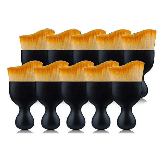 Car Brush, Car Interior Cleaning Tool, Car Cleaning Brush Dust Collector, Curved Design Dirt Dust Cleaning Brush
