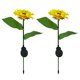 thumbnail image 1 of 1/2 Uds enchufe de tierra luces IP65 impermeable Solar exquisito reutilizable para patio JShteea El nuevo, 1 of 1