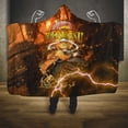 thumbnail image 2 of Nenitsu - Château de l'Infini - Couverture à Capuche Demon Slayer Style Anime Ts04, 2 of 5