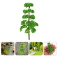 thumbnail image 3 of 10Pcs Mini Trees for Dioramas and Train Scenery Enhancement Green Plastic Miniature, 3 of 9
