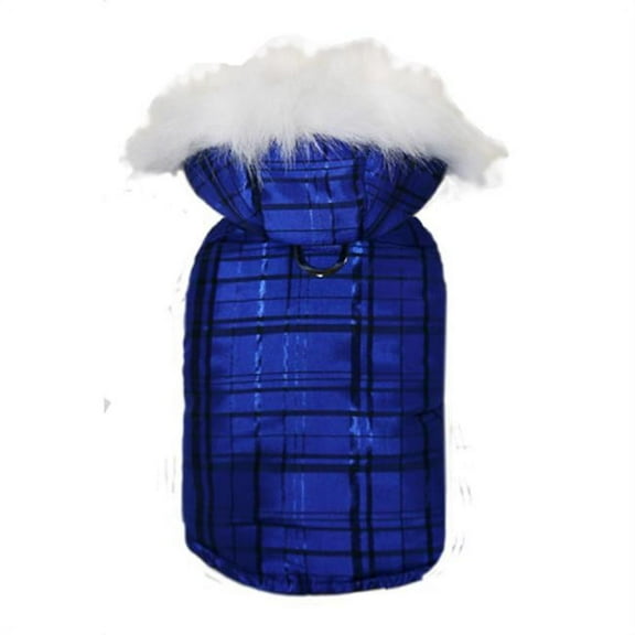 Pooch Outfitters Oliver Parka - Blue - Extra Small