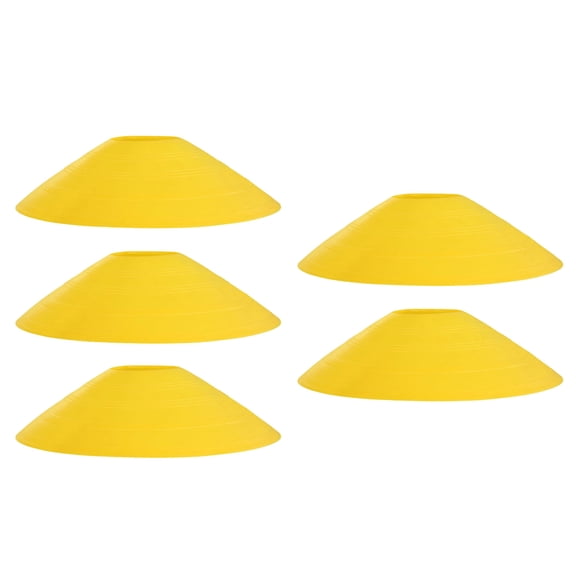 5Pieces High Visibility Markers Plastic Sport Training Discs Nonslip Perfect for Team Exercises and Safe Playgrounds Use