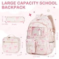 thumbnail image 2 of Inadays School Backpacks for Teens 3PCS Set Middle School Bookbag Students Lightweight Durable Casual Outdoor Daypack College, 2 of 8