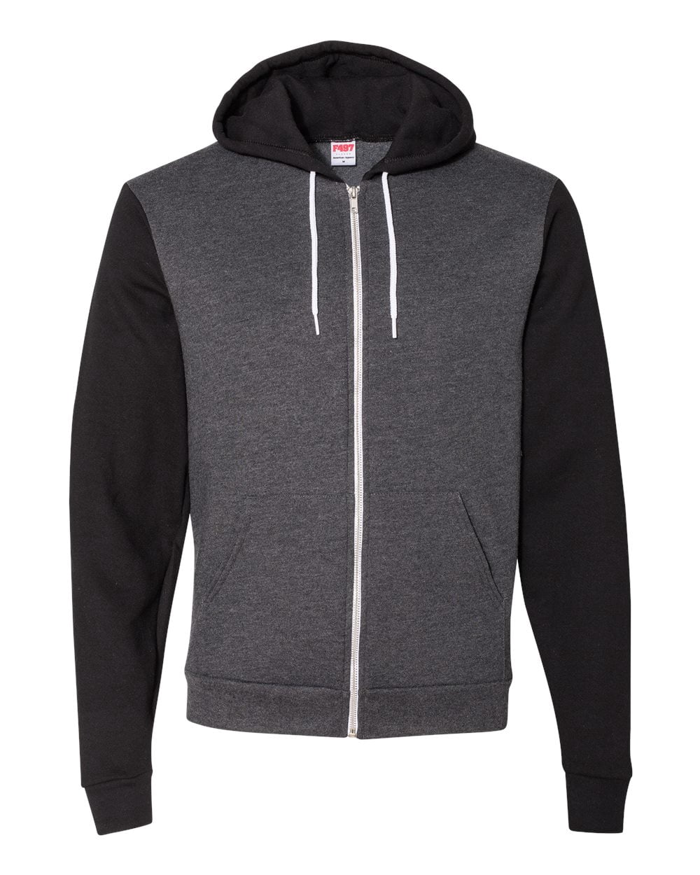 American Apparel Flex Fleece Unisex FullZip Hoodie F497