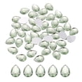 thumbnail image 1 of 50PCS Flat Back Acrylic Teardrop Gems 10x14mm Artificial Rhinestones for DIY Crafts Bead Wedding Light Green, 1 of 2