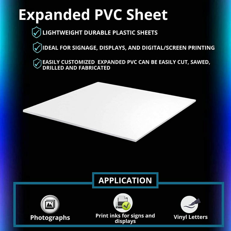 Expanded PVC, Lightweight Rigid PVC Foam Sheets