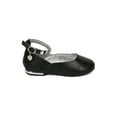 thumbnail image 2 of New Girl Little Angel Ashley-931D Rhinestone Ankle Strap Charmed Ballet Flat, 2 of 5