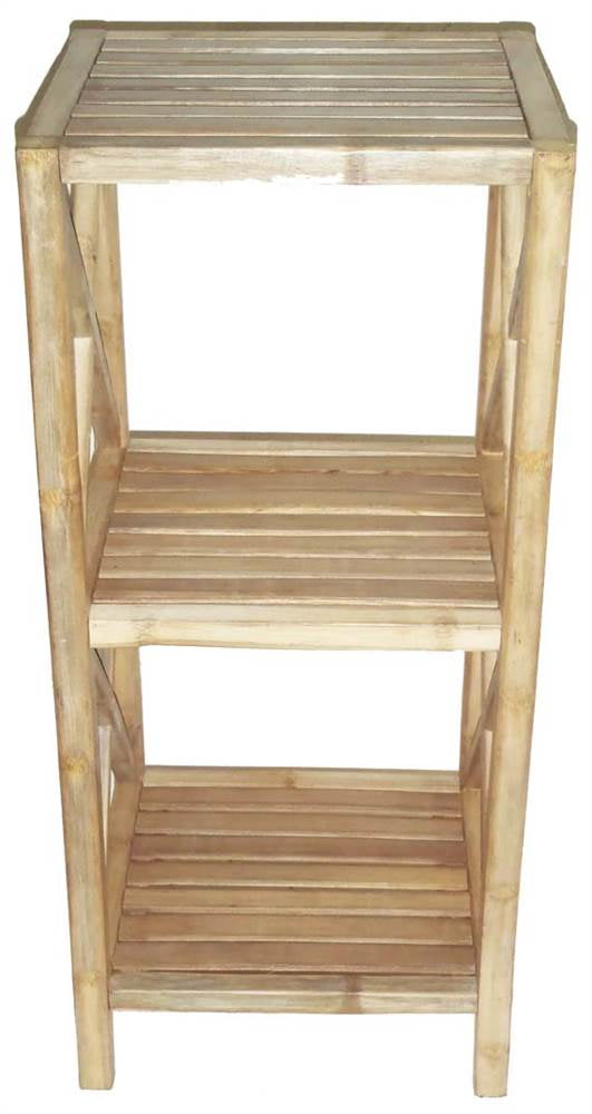 3-Tier Bamboo Bath Shelf