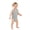 Grey, variant on Toddler Special Needs Adaptive Clothing Baby Romper Sleeveless Bodysuit Base Layering Clothes Navy Blue 3-6 Months
