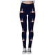 thumbnail image 4 of MKLEKYY Leggings para mujer, leggings de entrenamiento, leggings con estampado navideño, pantalones de bloques de color, leggings suaves y elásticos. 4876, 4 of 4