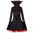 thumbnail image 5 of Disfraces de Halloween 2024 S-XL Disfraz de vampiro demonio femenino Disfraz de Halloween europeo y americano cos Juego Uniforme Juego de rol para damas, 5 of 5