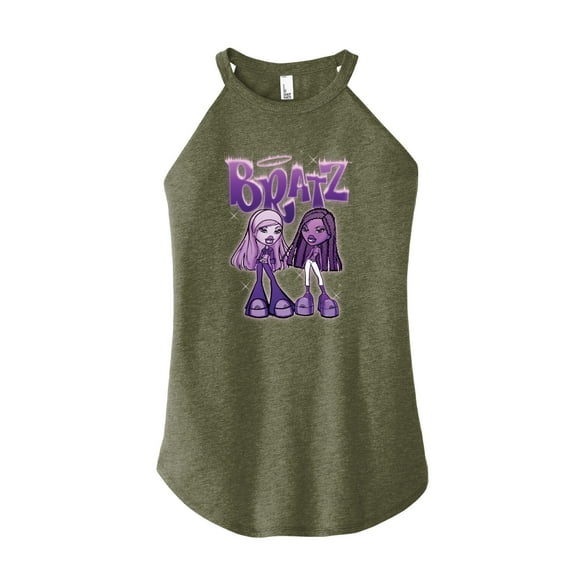 Bratz - Purple Power Dolls - Juniors High Neck Tank Top