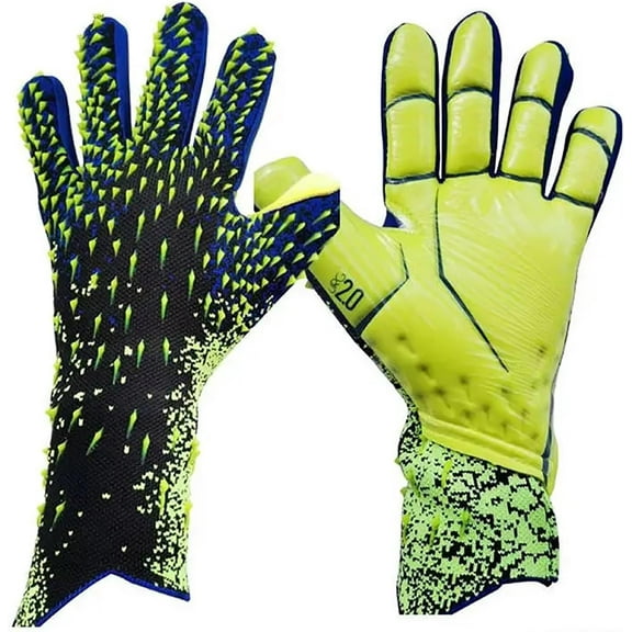 Soccer Goalkeeper Gloves,Goalkeeper Gloves,Football Goalie Glove, Breathable and Flexible Goalie,Goalkeeping for Boys Men Kids Children Adult Soccer