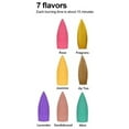 thumbnail image 2 of 40pcs NEW VERSION Big Size Backflow Incense Burner Cones Mixed Natural Scent Rose Lavender Jasmine Mint Sandalwood, 2 of 5