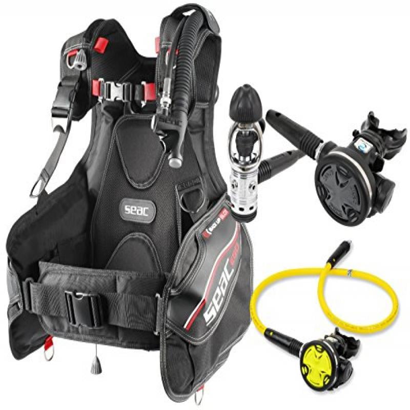 Seac Ego BCD Scuba Gear BC Regulator Package Yoke, XLarge Walmart