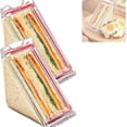 thumbnail image 6 of ANXPTIME Triangle Sandwich Container Everyday Use Food Storage Case Breakfast Holder, 6 of 8