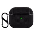 thumbnail image 1 of HEVIRGO Coque de Protection Étanche Anti-Poussière Résiliente Compatible Bluetooth Étui de Protection en Nylon pour AirPods 3, 1 of 10