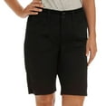 thumbnail image 2 of Womens Relaxed Fit Avey Knitwaist Cargo Bermuda in Cafe, 2 of 4