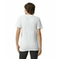 thumbnail image 4 of American Apparel CVC V-Neck T-Shirt, Style G2006CVC, White 2-Pack, 4 of 6