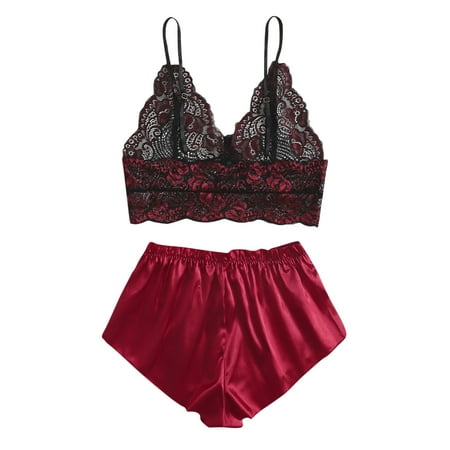 

Deals of the Day Tarmeek Women s Sexy Lingerie Women Sexy Lace Lingerie Nightwear Underwear Robe Babydoll Set Sleepwear Teddy Babydoll Bodysuit Sexy Lingerie for Women Naughty for Sex/Play