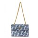 thumbnail image 2 of Bolso de mezclilla grande, suministro de fábrica de Guangzhou, bolso de mujer, bolso con cabeza de águila, bolso de mano tejido mezclilla, 2 of 5