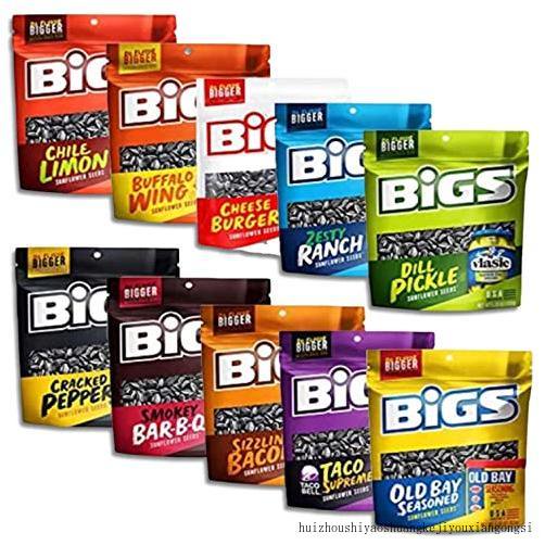 BIGS Sunflower Seeds Variety Sampler Value Pack Includes Taco