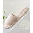 thumbnail image 5 of Women Foot Arch Pad Slippers – House Bedroom Slippers for Woman,  Shoes for Plantar Fasciitis, Corduroy Closed Toe Ladies Slides Outdoor 5-13, 5 of 12