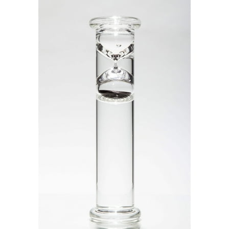 3 Minute Floating Glass Sand Timer (10" Tall)