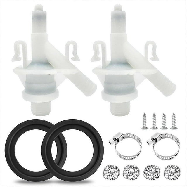2Pack 385311641 Water Valve Kit for Sealand/Dometic Toilets Series