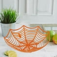 thumbnail image 3 of Cesta de almacenamiento multiusos, frutero decorativo, contenedor para frutas y verduras. Naranja, 3 of 7