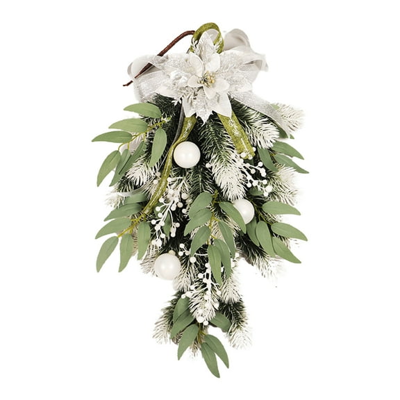 Acahhotxx Christmas Wreath for Tree Home Wall Decor Garlands