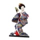 thumbnail image 2 of Figura asiática de Kabuki, escultura de niña con kimono japonés, adorno, figurita de kimono Kabuki azul, 2 of 9