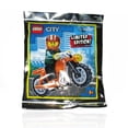 thumbnail image 3 of LEGO Town City Minifigure - Cool Kid on Dark Orange Motorcycle Foil Pack Limited Edition (16 Pieces), 3 of 6