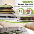 thumbnail image 6 of Cubepoint 15 Bags Travel Vacuum Bags with Rechargeable Pump, 3L+6M+6S Travel Vacuum Storage Bags, Compression Bags, Vacuum Seal Bags for Clothes and Travel, 6 of 11