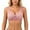 Pink, variant on Front Closure Wireless Bra for Full Coverage Support Plus Size Comfort Seamless T Shirt Bra Staples Bra