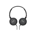 thumbnail image 2 of Sony MDR-ZX100/BLK - ZX Series - headphones - full size - wired - 3.5 mm jack - black, 2 of 3