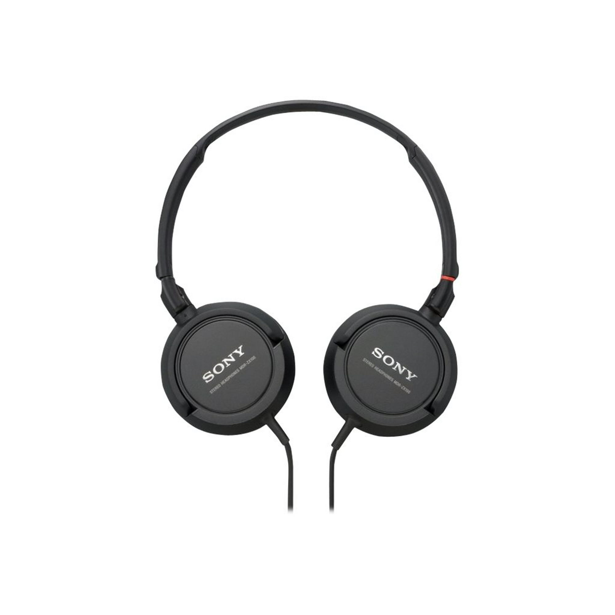 Sony MDR-ZX100/BLK - ZX Series - headphones - full size - wired
