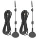thumbnail image 2 of Antena Wifi de 2,4G/5,8G, Base magnética, banda Dual de cobre, 12dbi, enrutador de alta ganancia con interfaz interna SMA, 2 uds., 2 of 5