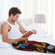 thumbnail image 5 of Fotbe Not All Who Wander Are Lost Hiking Pantalones de Pijama para Hombre, Pantalones de Dormir, Pantalones de Casa con Cintura Ajustable y Bolsillos-X-Large, 5 of 6
