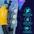 thumbnail image 4 of Electric Dancing Rock Saxophone Smooth with Music Light Noisy Intelligent Interactive toys Battery Powered Glowing Musical Blue, 4 of 5