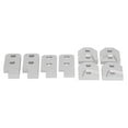 thumbnail image 4 of Full Lift Kit 2in Lift Kit 2in Full Lift Kit CNC Machined Front Rear Lifting Spacers Fit For  Rhino 660 04-07 Silver, 4 of 8
