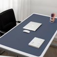 thumbnail image 2 of Alfombrilla de ratón grande, antideslizante, Extra grande, impermeable, de cuero PU, Protector de mesa de escritorio, alfombrilla de ratón para juegos, trabajo de oficina, 2 of 4