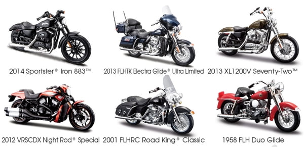 maisto harley davidson series 2