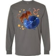 thumbnail image 3 of Inktastic Taurus Constellation Zodiac Sign Illustration Long Sleeve T-Shirt, 3 of 5